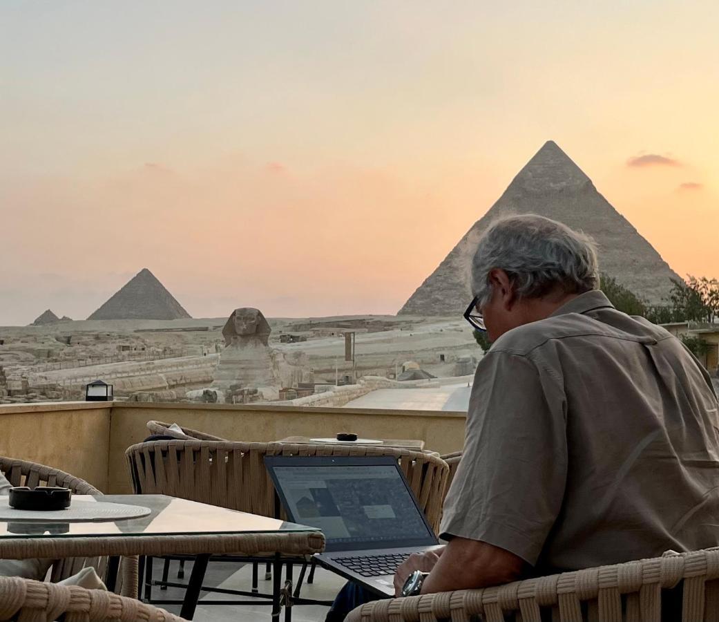 The Gate Hotel Front Pyramids & Sphinx View Kafret el-Gabal Exterior foto