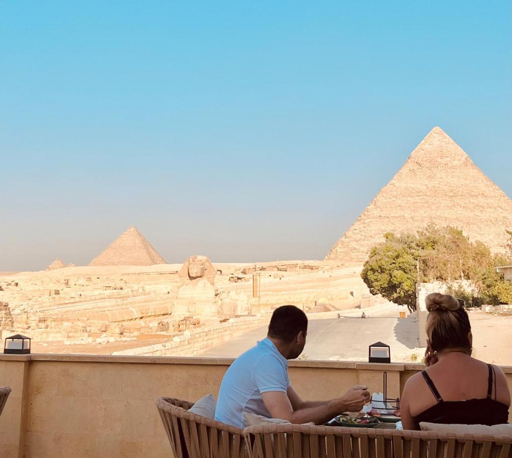 The Gate Hotel Front Pyramids & Sphinx View Kafret el-Gabal Exterior foto
