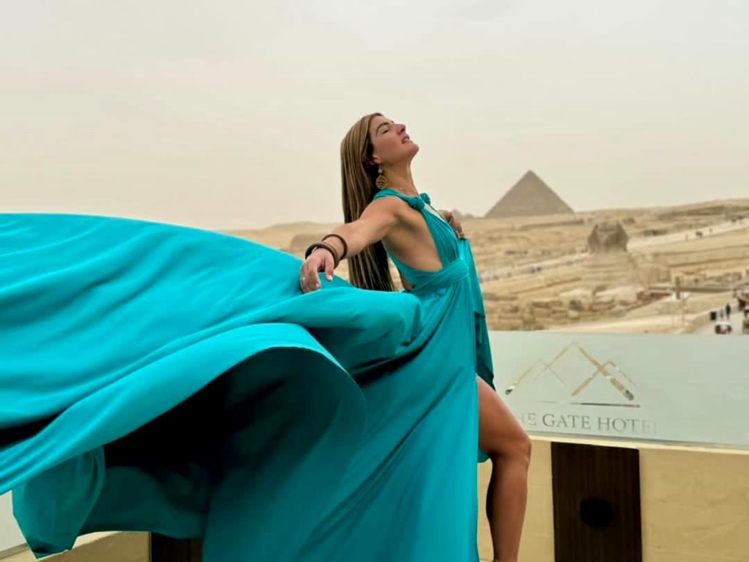 The Gate Hotel Front Pyramids & Sphinx View Kafret el-Gabal Exterior foto